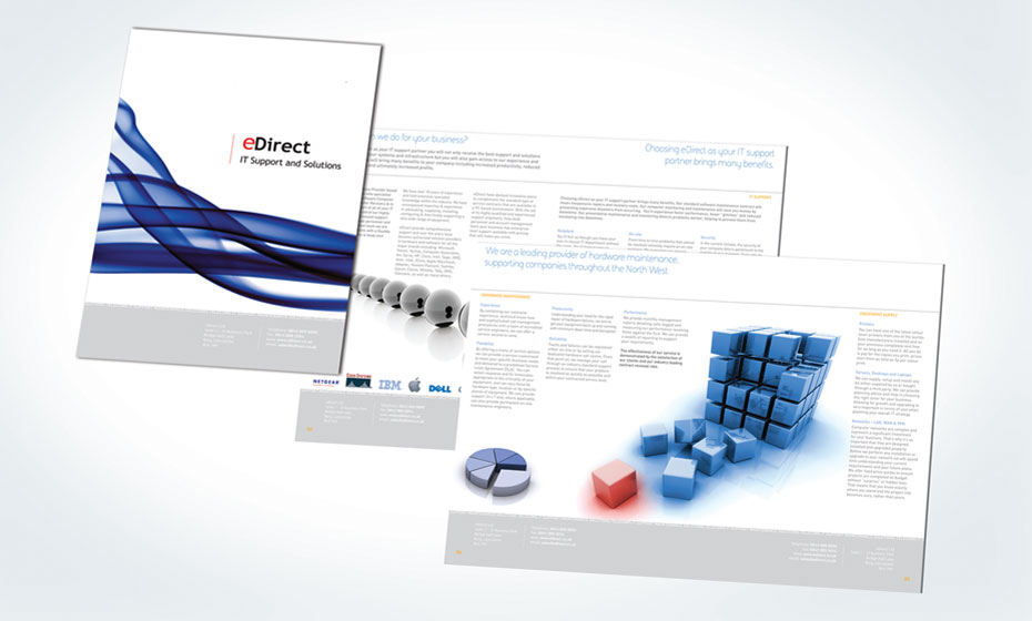 E-Direct - IT Support & Solutions: Corporate Brochure.